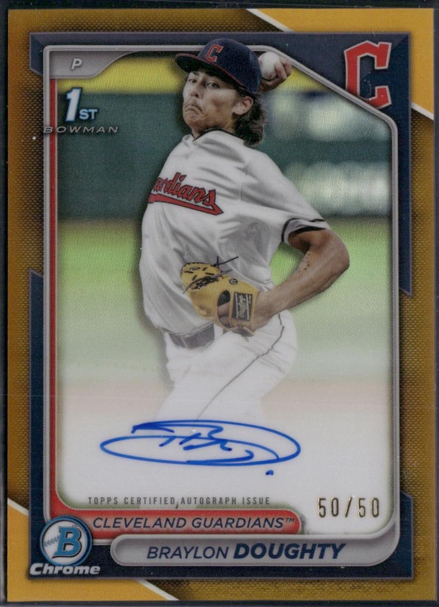 Braylon Doughty [Gold Refractor] #CPA-BD