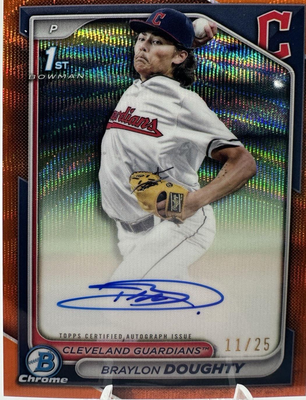 Braylon Doughty [Orange Wave Refractor] #CPA-BD