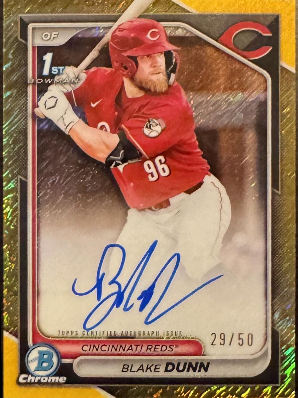 Braylon Doughty [Shimmer Gold Refractor] #CPA-BD