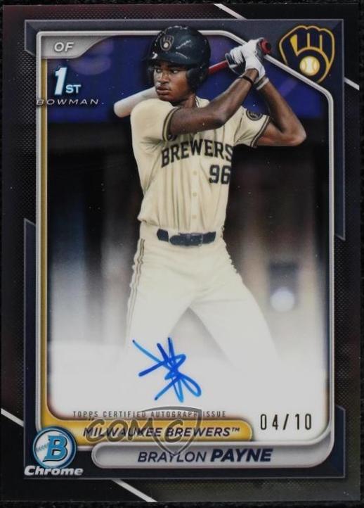 Braylon Payne [Black Refractor] #CPA-BP