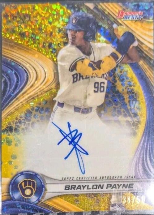 Braylon Payne [Gold Refractor] #CPA-BP