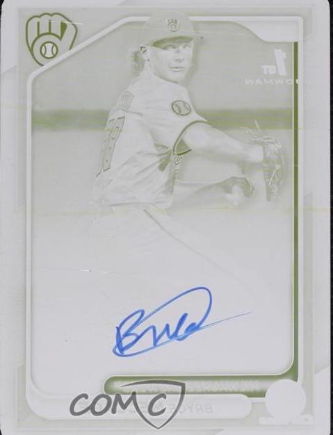 Bryce Meccage [Printing Plate] #CPA-BME