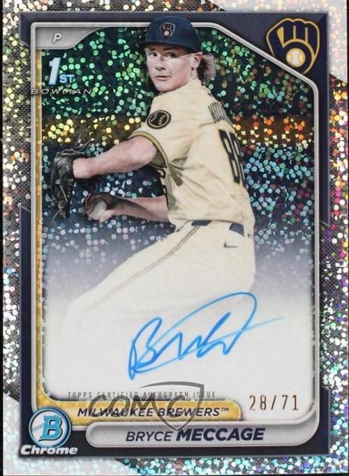Bryce Meccage [Sparkles Refractor] #CPA-BME