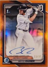 Bryce Rainer [Orange Refractor] #CPA-BR