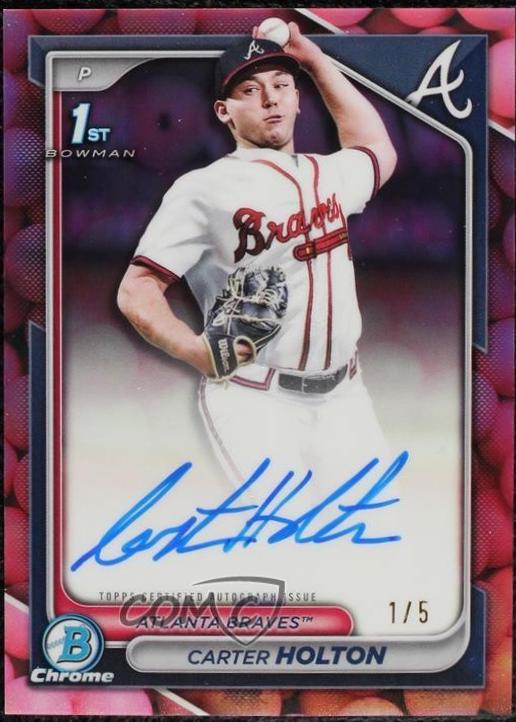Carter Holton [Red Refractor] #CPA-CH