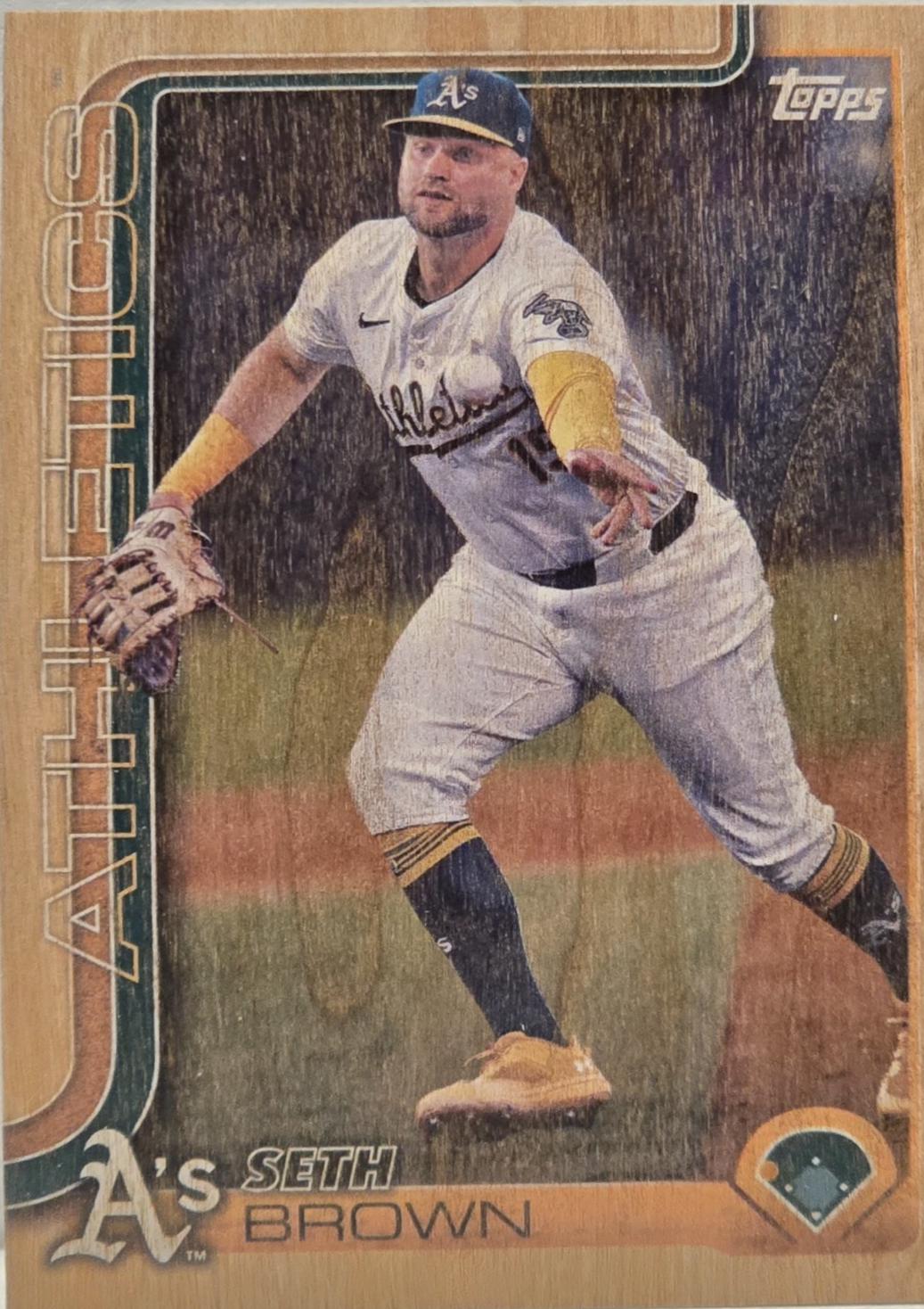 Seth Brown [Wood] #8