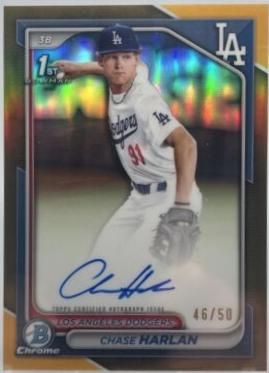 Chase Harlan [Gold Refractor] #CPA-CHA