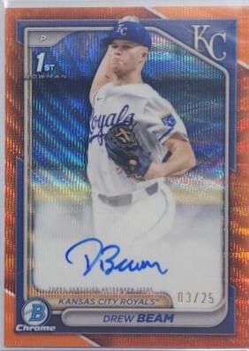 Drew Beam [Orange Wave Refractor] #CPA-DB