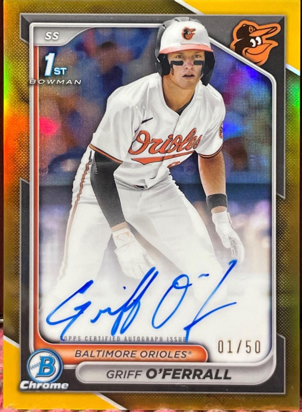 Griff O'Ferrall [Gold Refractor] #CPA-GO