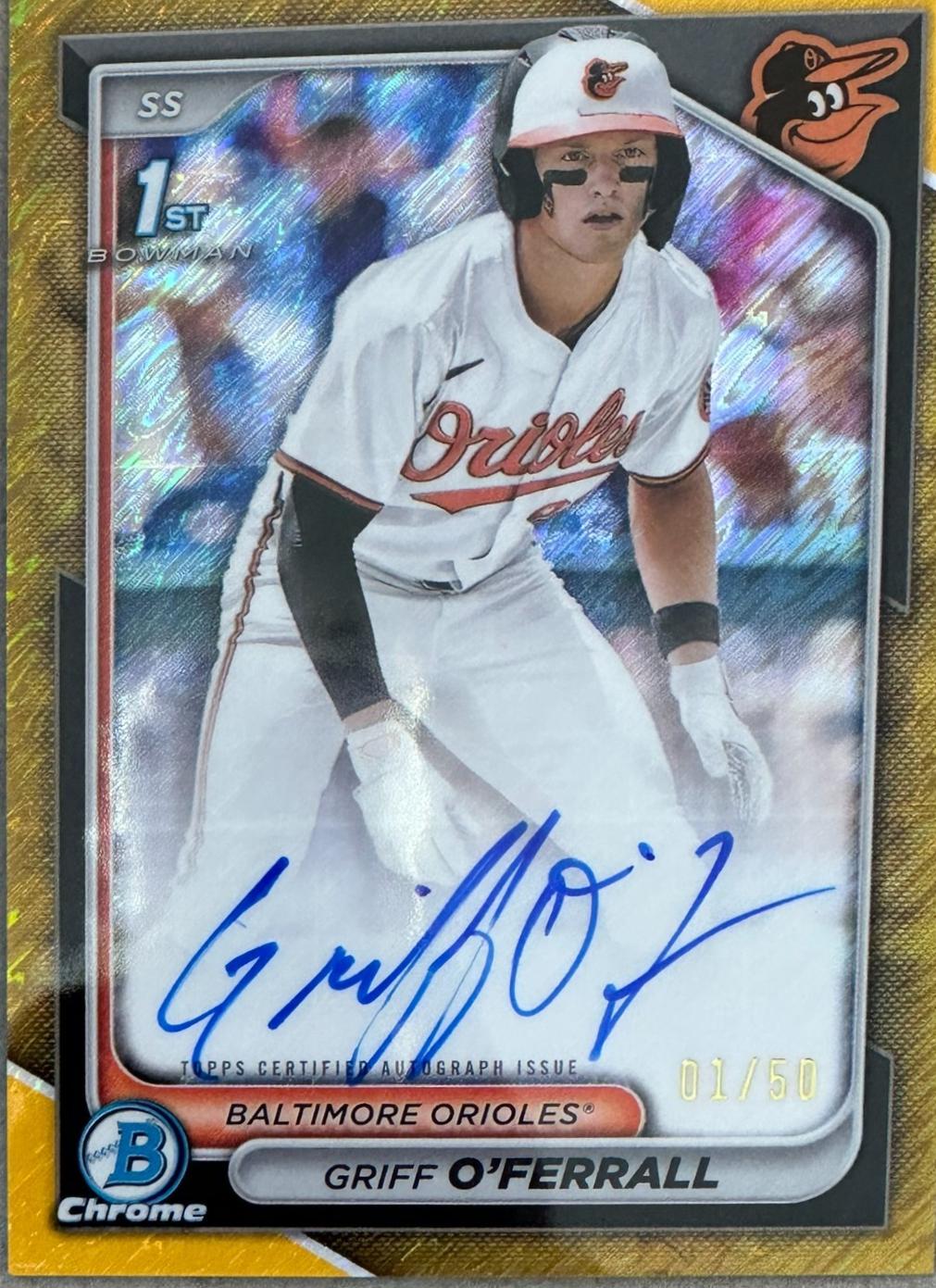 Griff O'Ferrall [Gold Wave Refractor] #CPA-GO