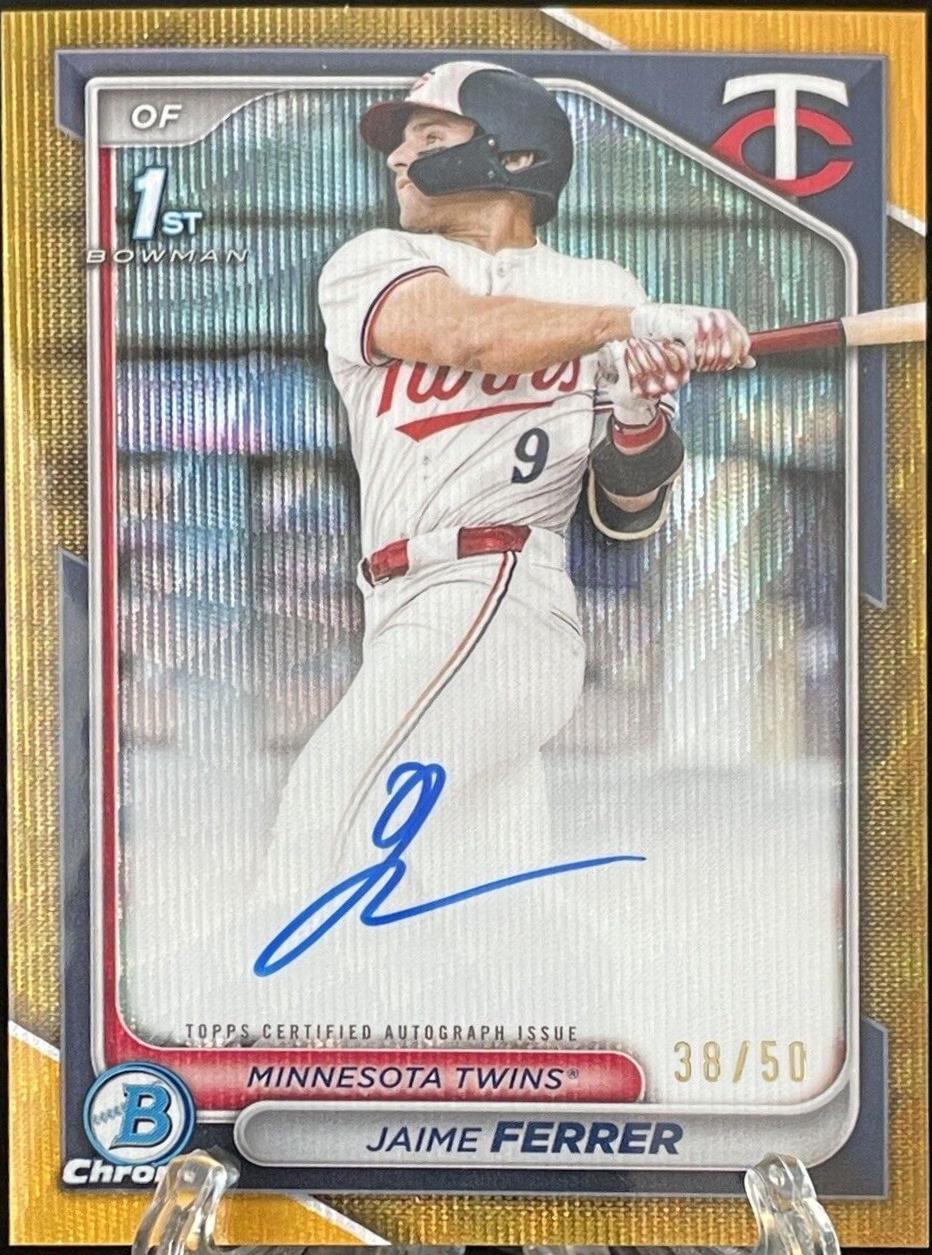 Jaime Ferrer [Gold Wave Refractor] #CPA-JF