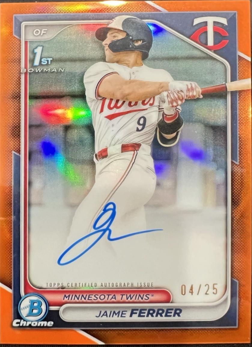 Jaime Ferrer [Orange Refractor] #CPA-JF