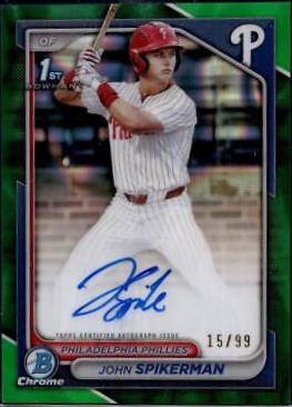 John Spikerman [Green Lava Refractor] #CPA-JSP