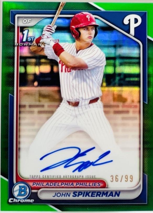 John Spikerman [Green Refractor] #CPA-JSP