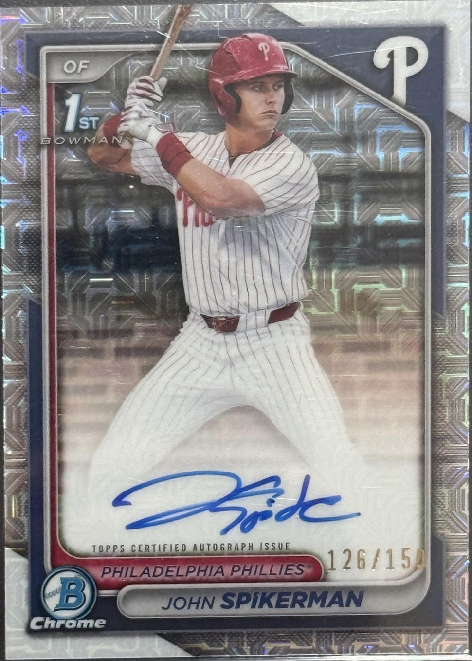 John Spikerman [HTA Choice Refractor] #CPA-JSP