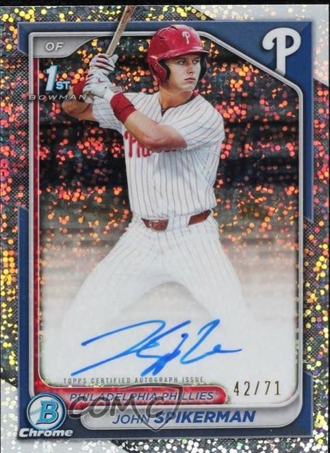 John Spikerman [Sparkles Refractor] #CPA-JSP