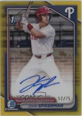 John Spikerman [Yellow Refractor] #CPA-JSP