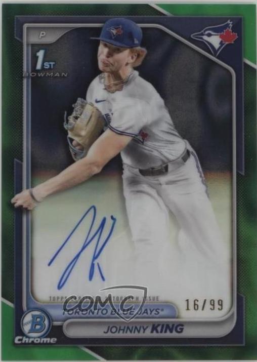 Johnny King [Green Lava Refractor] #CPA-JKI