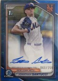 Jonathan Santucci [Blue Wave Refractor] #CPA-JS