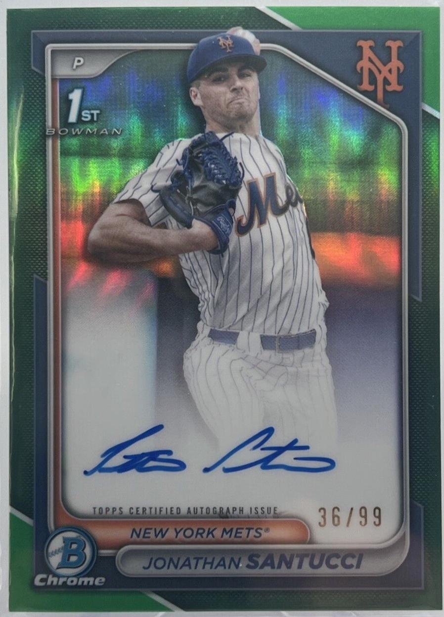 Jonathan Santucci [Green Refractor] #CPA-JS