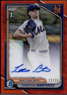 Jonathan Santucci [Orange Wave Refractor] #CPA-JS