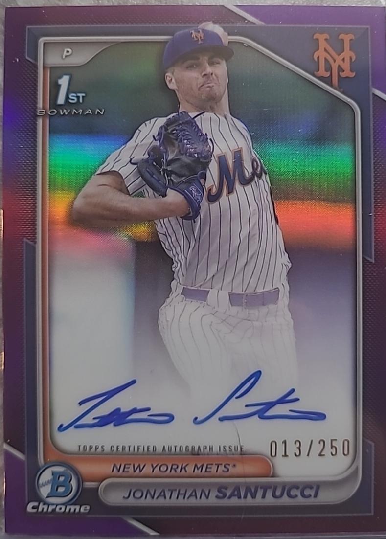 Jonathan Santucci [Purple Refractor] #CPA-JS