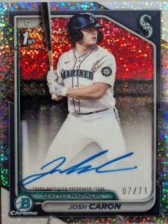 Josh Caron [Sparkles Refractor] #CPA-JCA