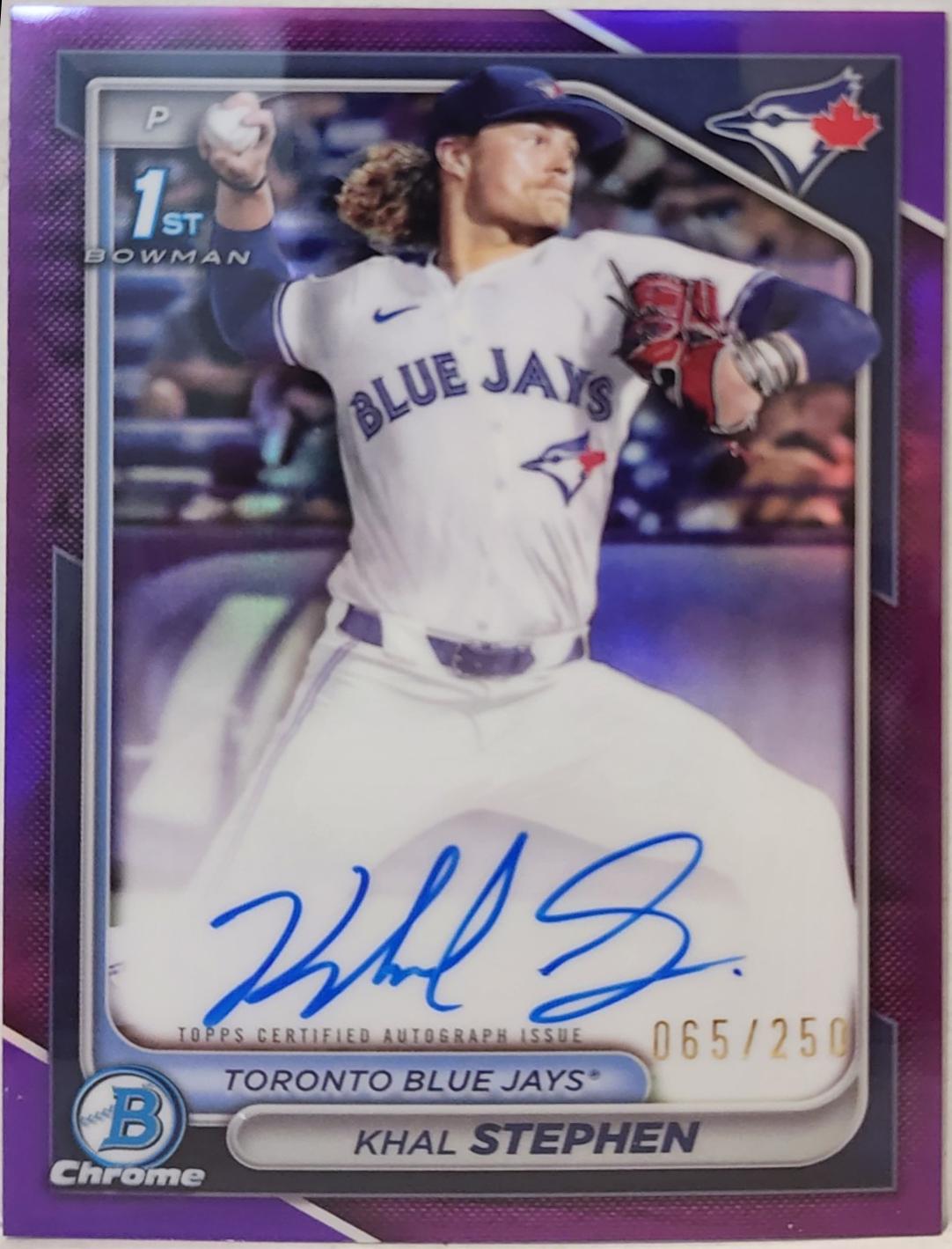 Khal Stephen [Purple Refractor] #CPA-KS