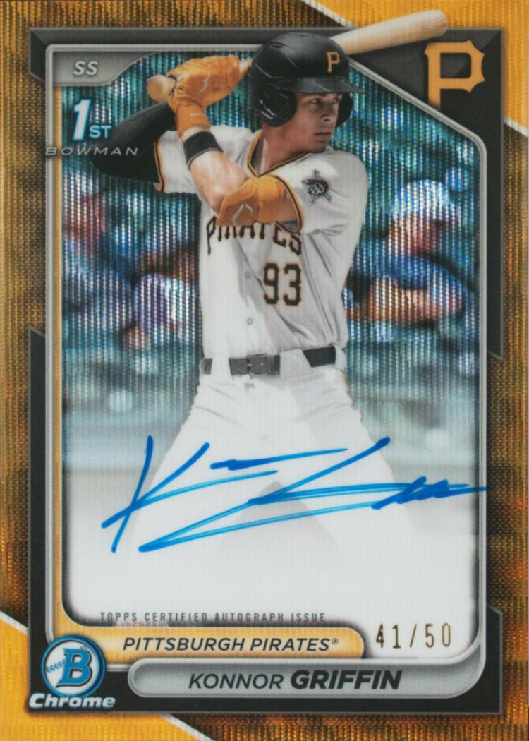 Konnor Griffin [Gold Wave Refractor] #CPA-KG