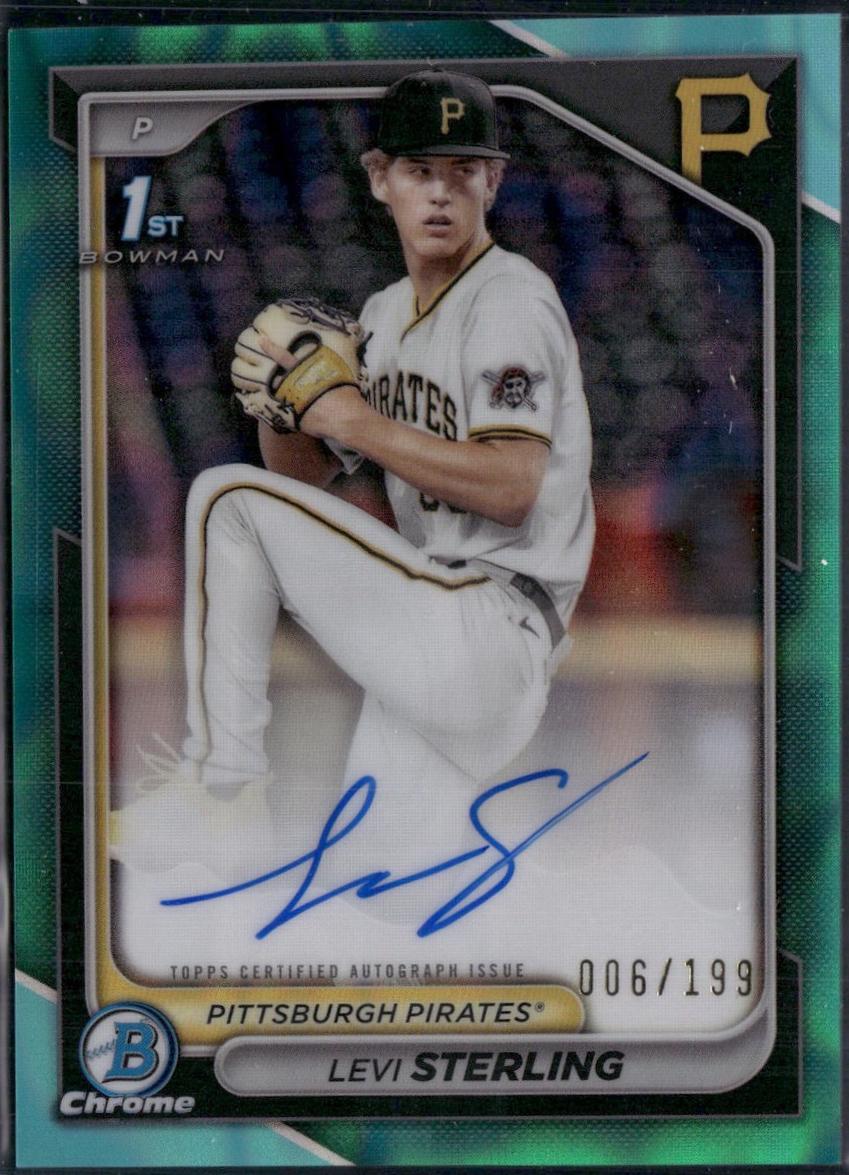 Levi Sterling [Aqua Lava Refractor] #CPA-LS