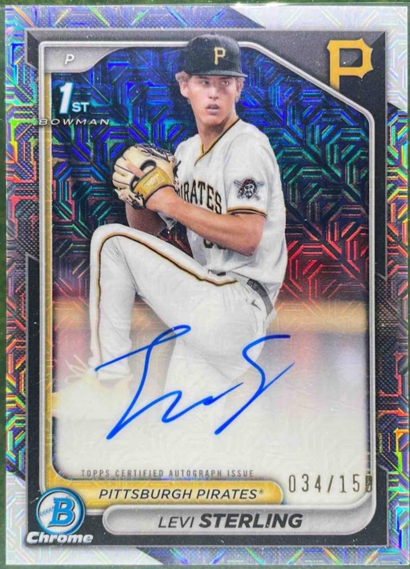 Levi Sterling [HTA Choice Refractor] #CPA-LS