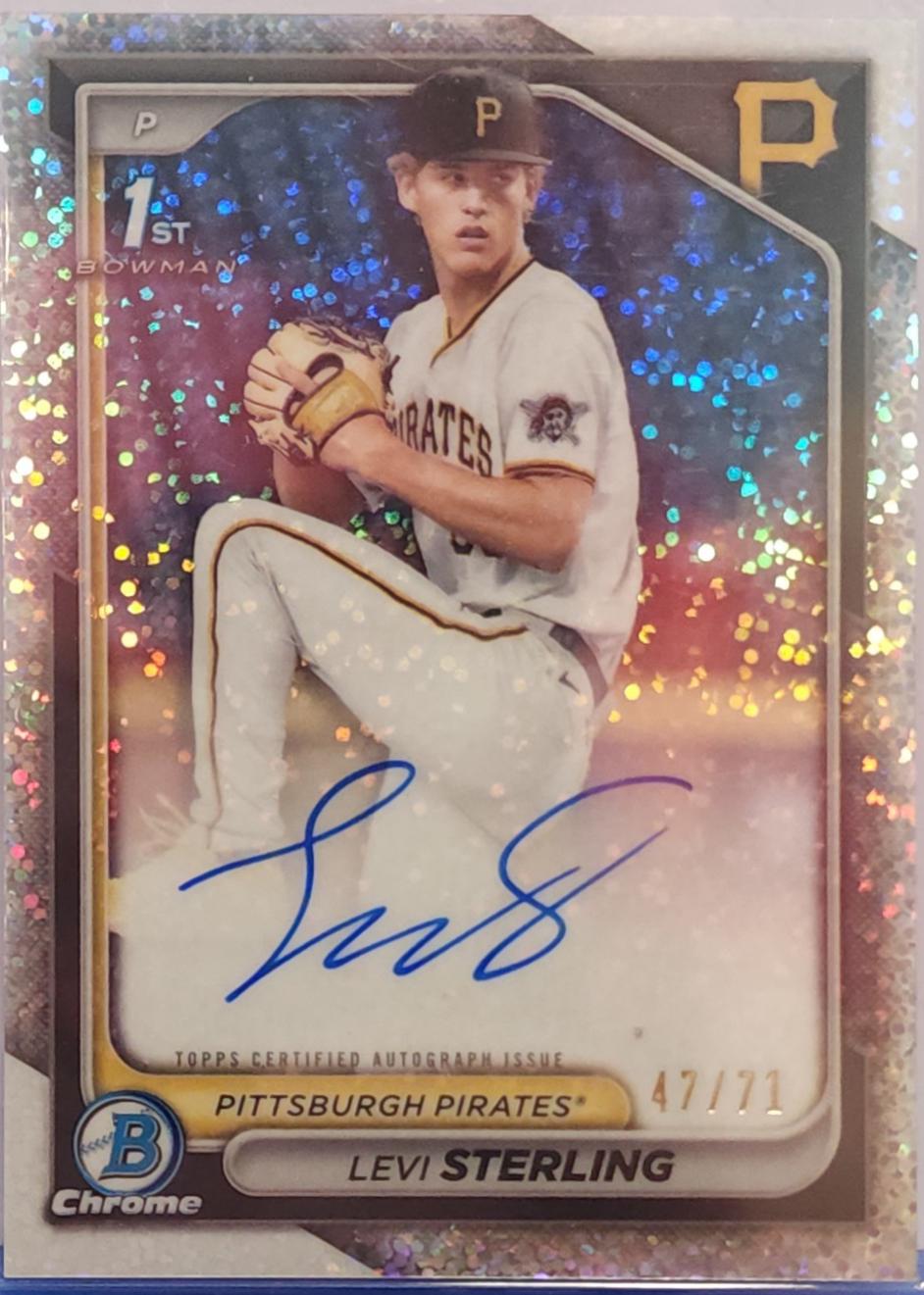 Levi Sterling [Sparkles Refractor] #CPA-LS