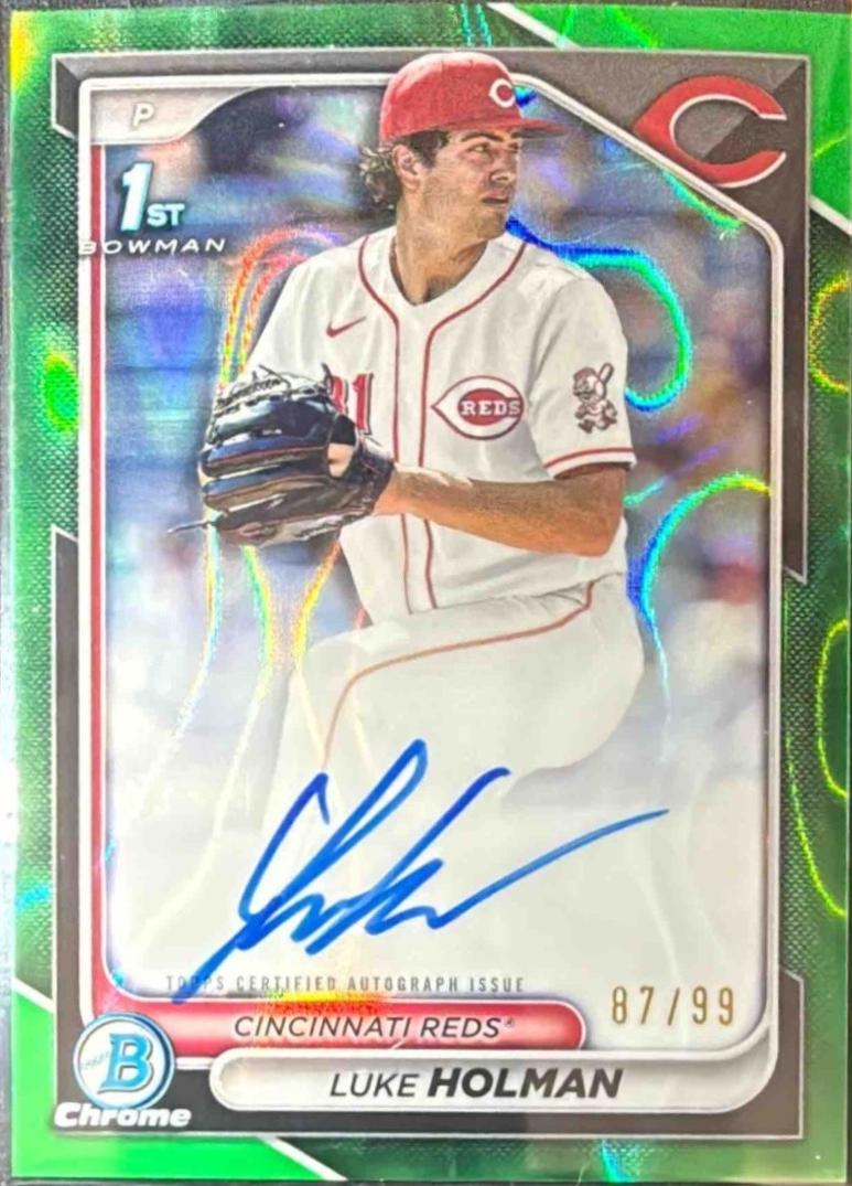 Luke Holman [Green Lava Refractor] #CPA-LH
