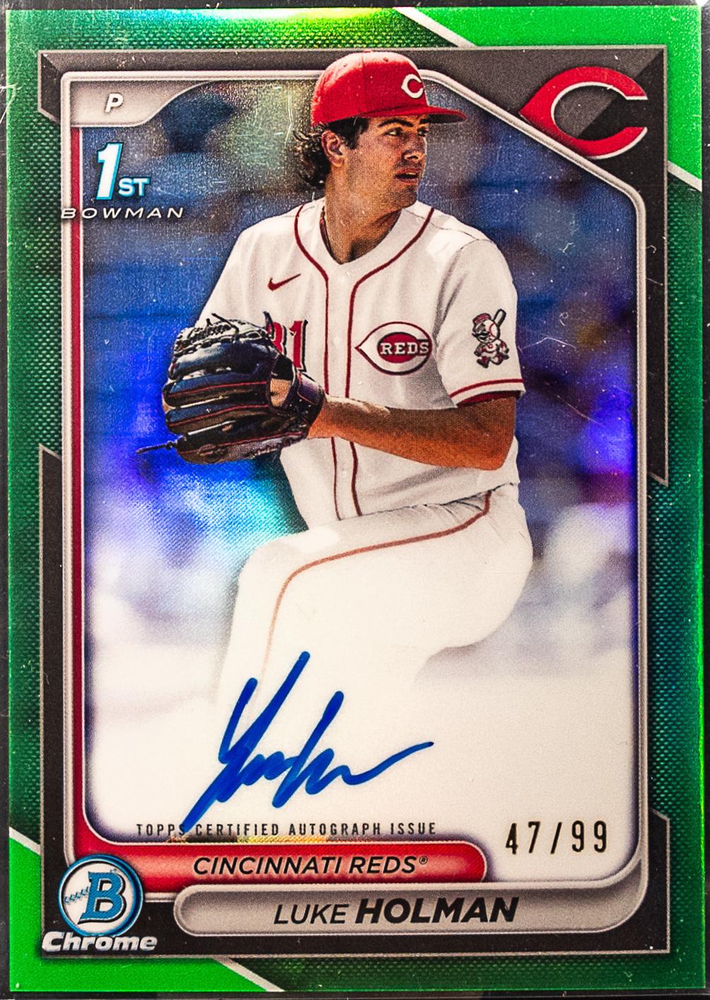 Luke Holman [Green Refractor] #CPA-LH