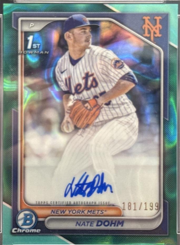 Nate Dohm [Aqua Lava Refractor] #CPA-ND
