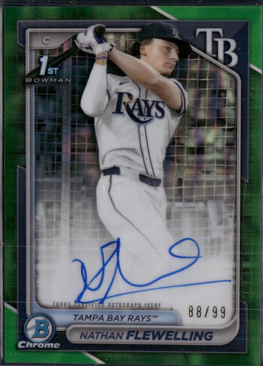 Nathan Flewelling [Green Lava Refractor] #CPA-NF