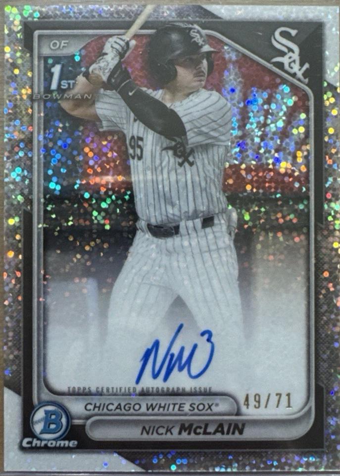 Nick McLain [Sparkles Refractor] #CPA-NM