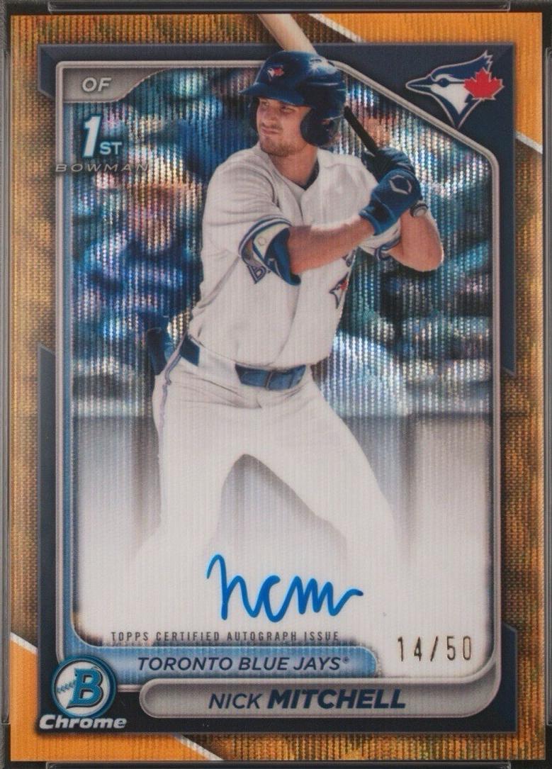Nick Mitchell [Gold Wave Refractor] #CPA-NMI