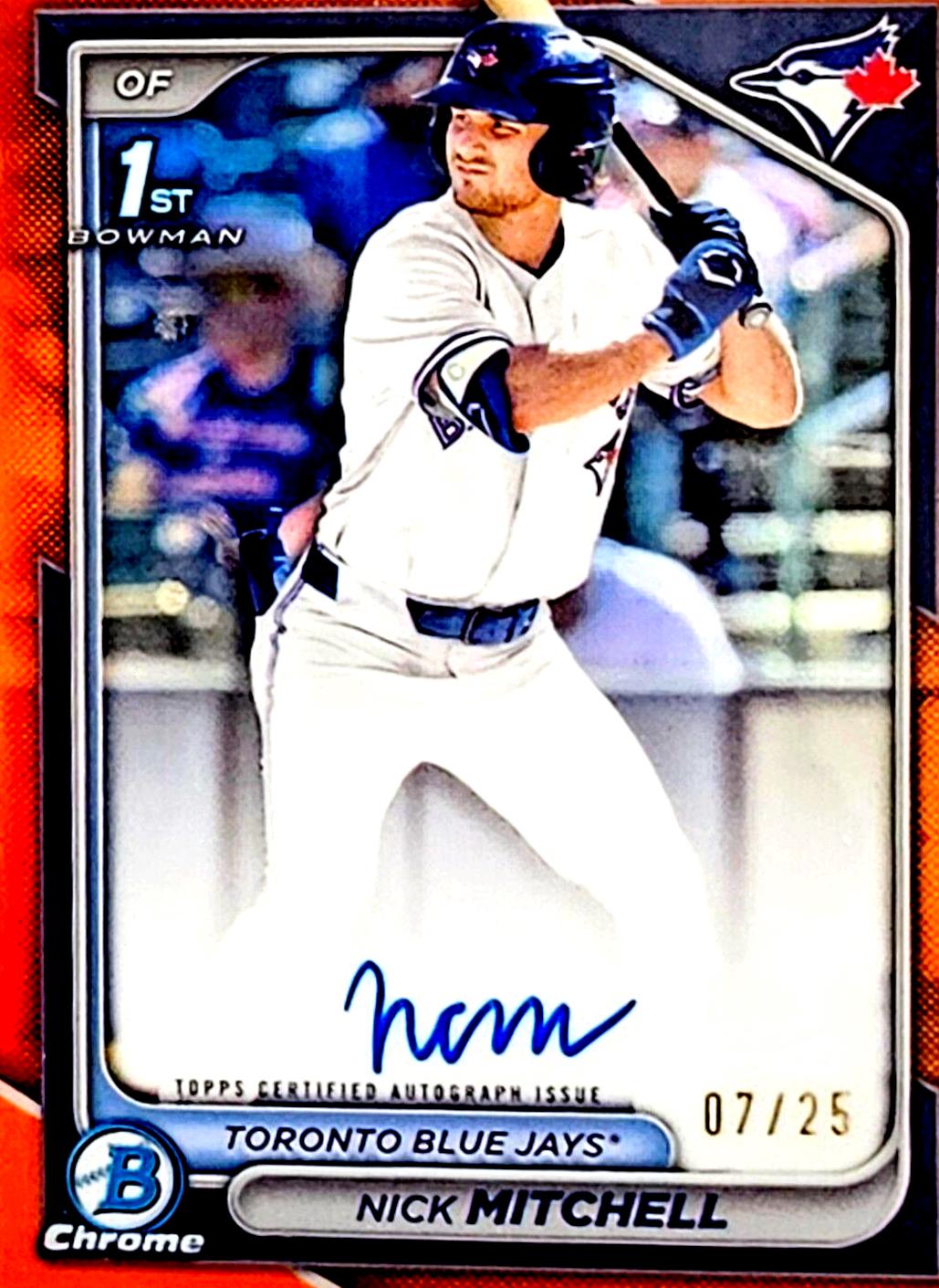 Nick Mitchell [Orange Refractor] #CPA-NMI
