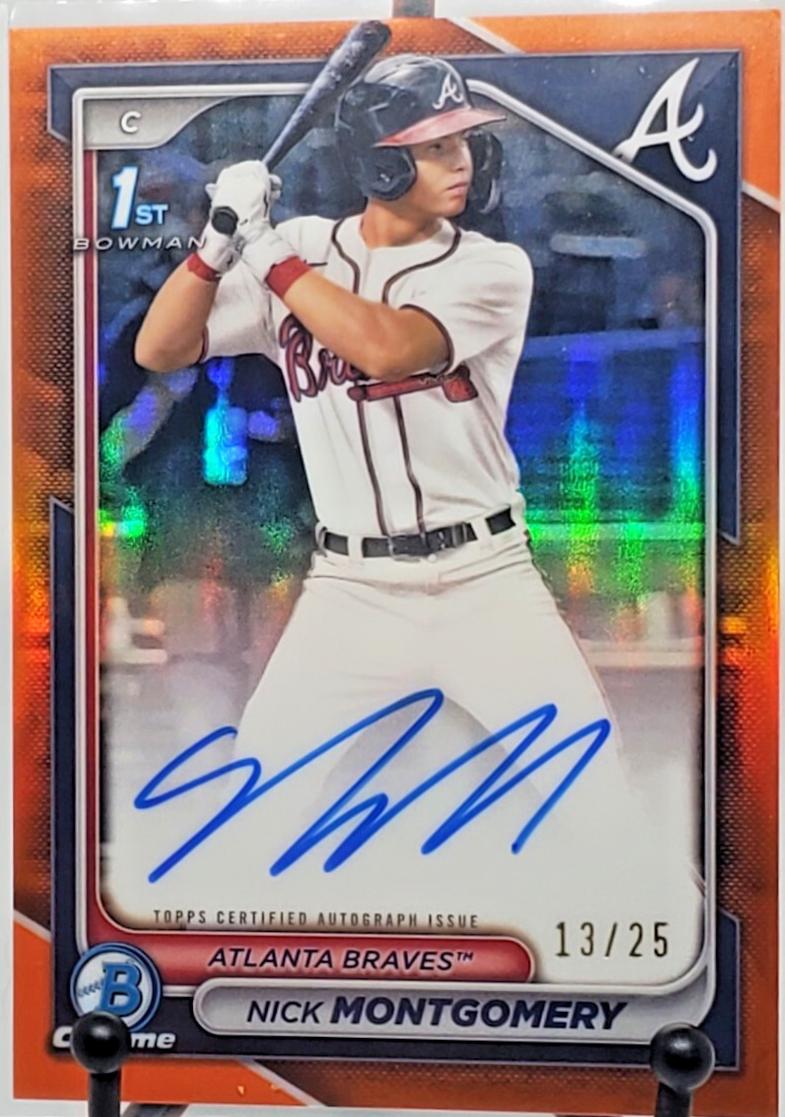 Nick Montgomery [Orange Refractor] #CPA-NMO