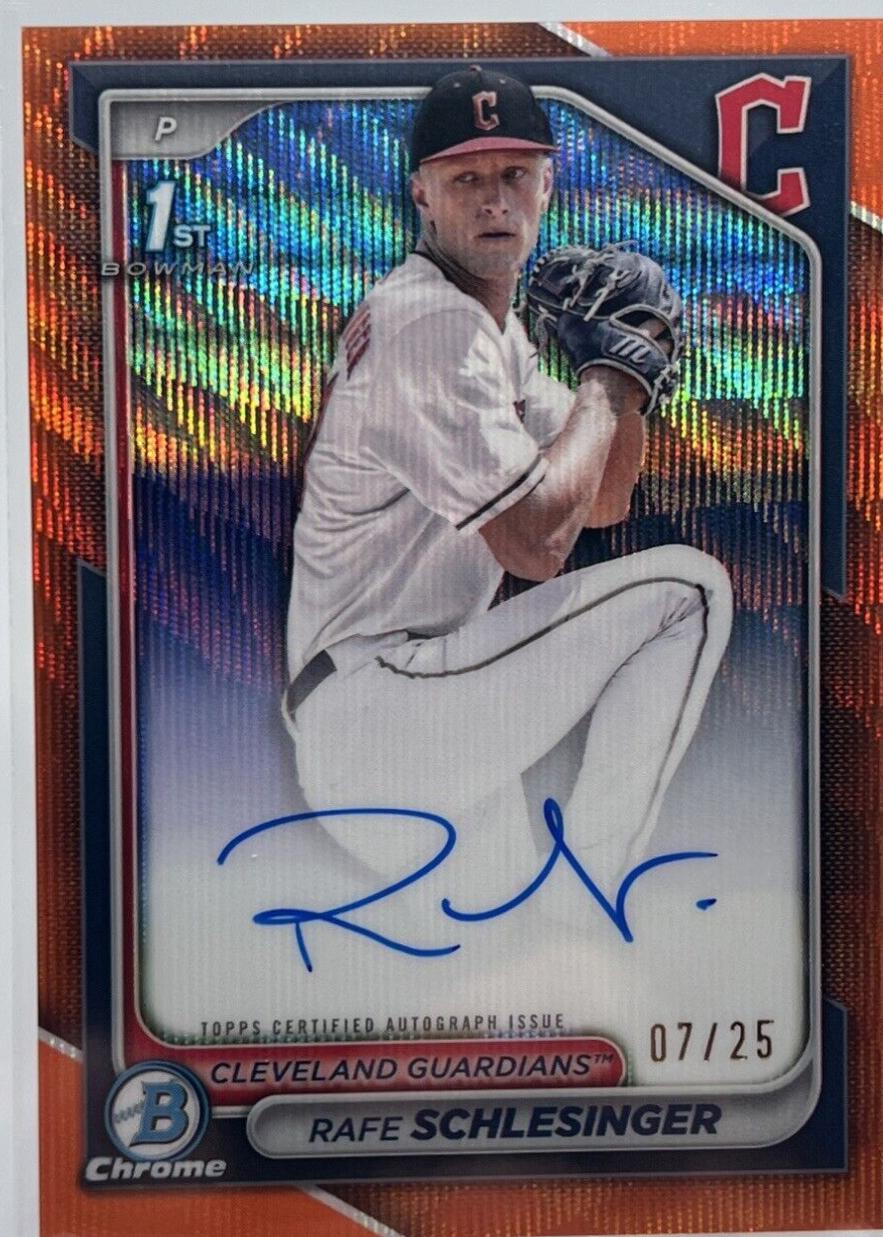Rafe Schlesinger [Orange Wave Refractor] #CPA-RSC
