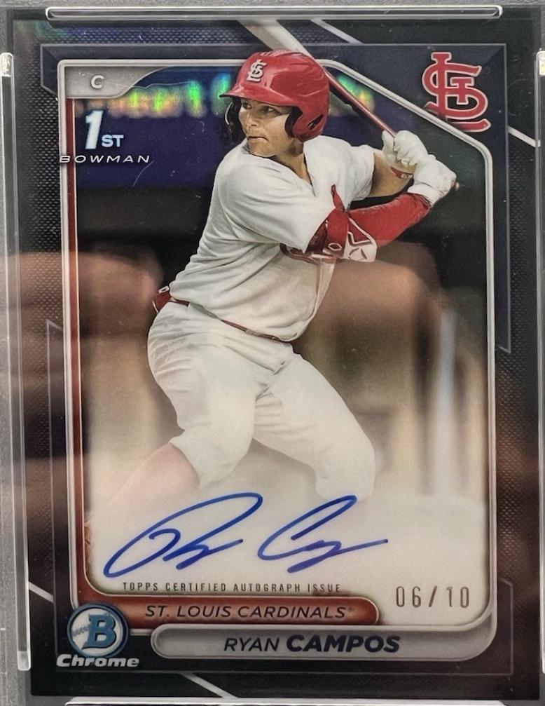 Ryan Campos [Black Refractor] #CPA-RCA