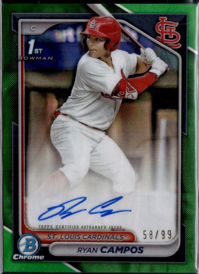Ryan Campos [Green Lava Refractor] #CPA-RCA
