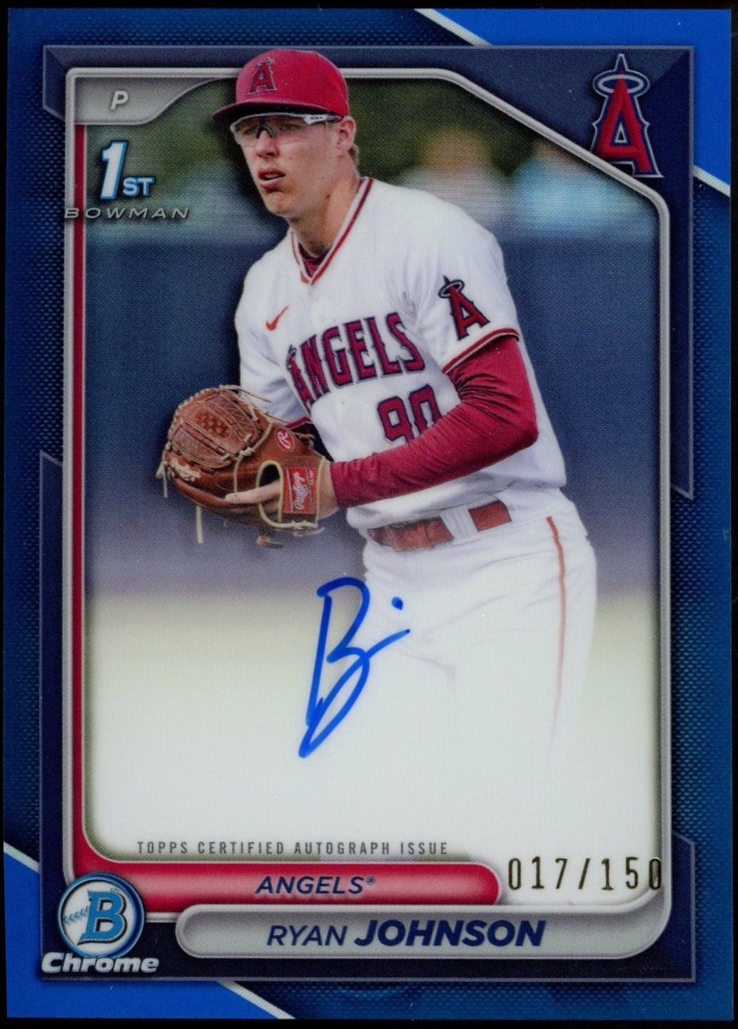 Ryan Johnson [Blue Refractor] #CPA-RJ