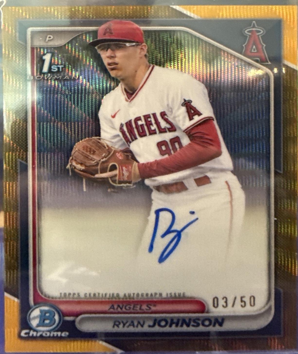 Ryan Johnson [Gold Wave Refractor] #CPA-RJ