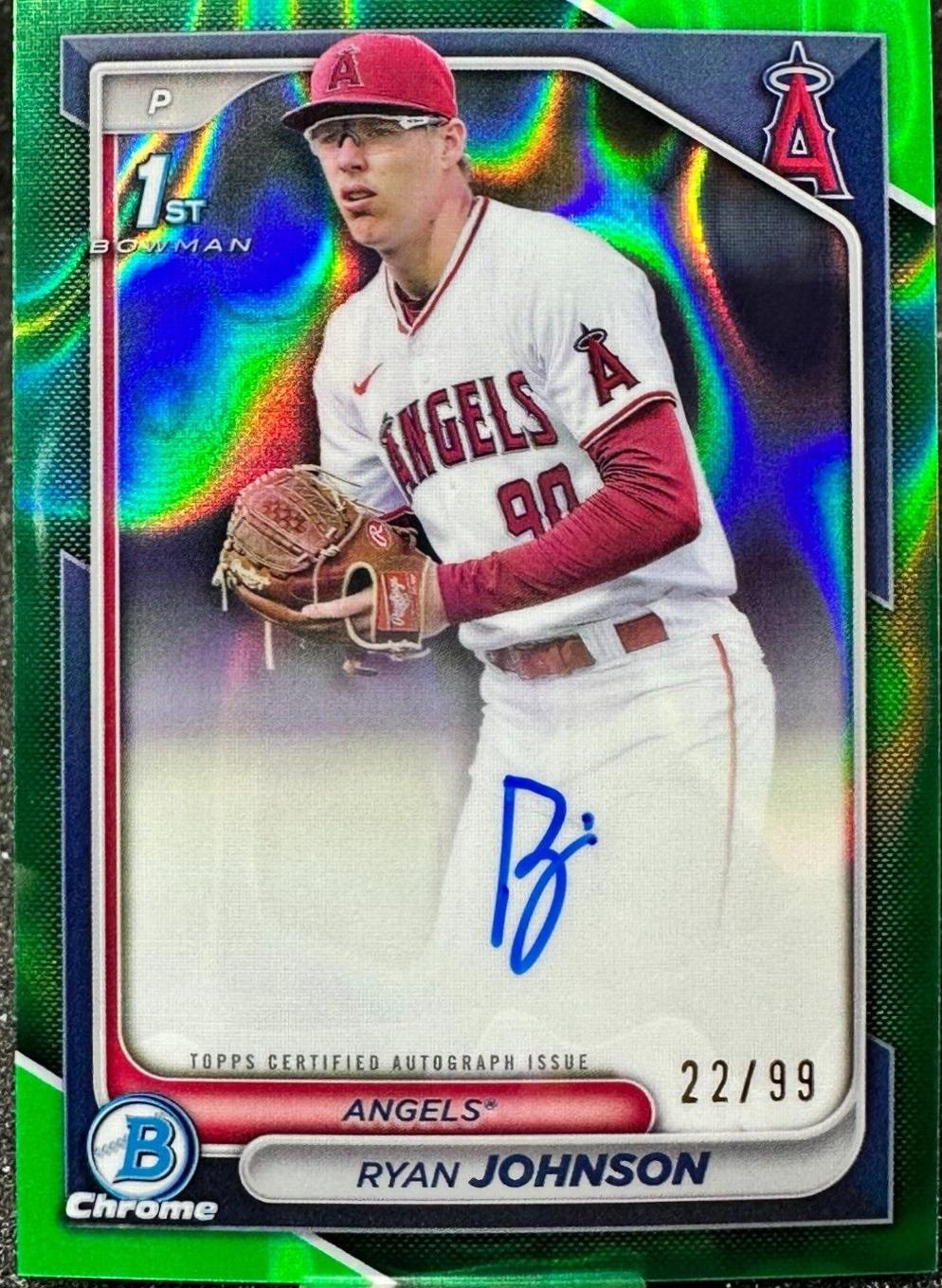 Ryan Johnson [Green Lava Refractor] #CPA-RJ