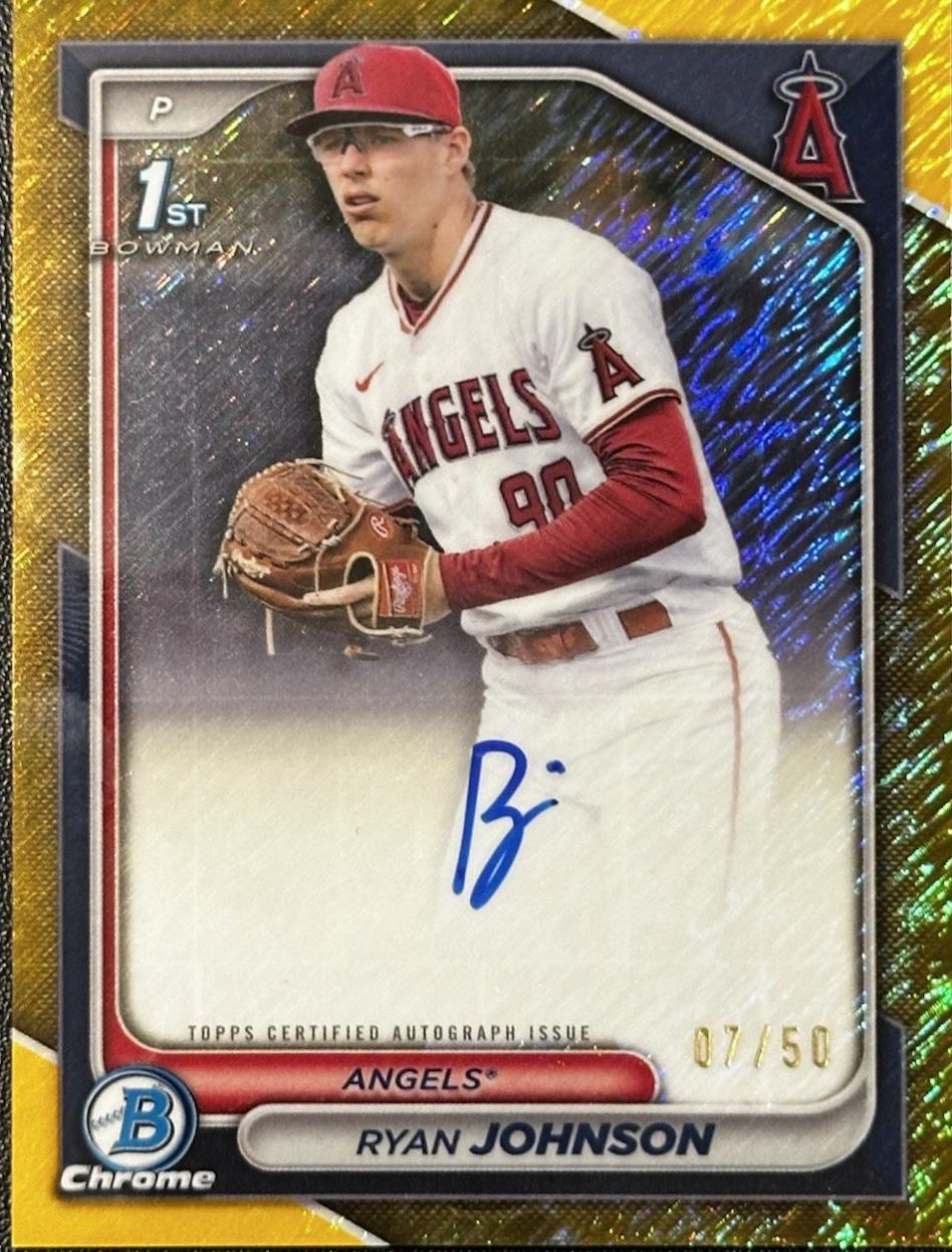 Ryan Johnson [Shimmer Gold Refractor] #CPA-RJ