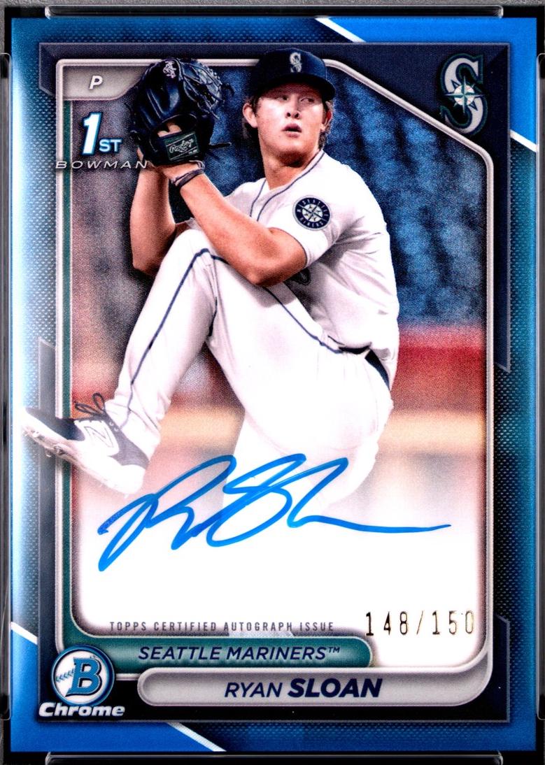 Ryan Sloan [Blue Refractor] #CPA-RS
