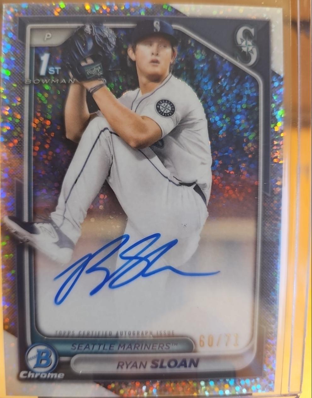 Ryan Sloan [Sparkles Refractor] #CPA-RS