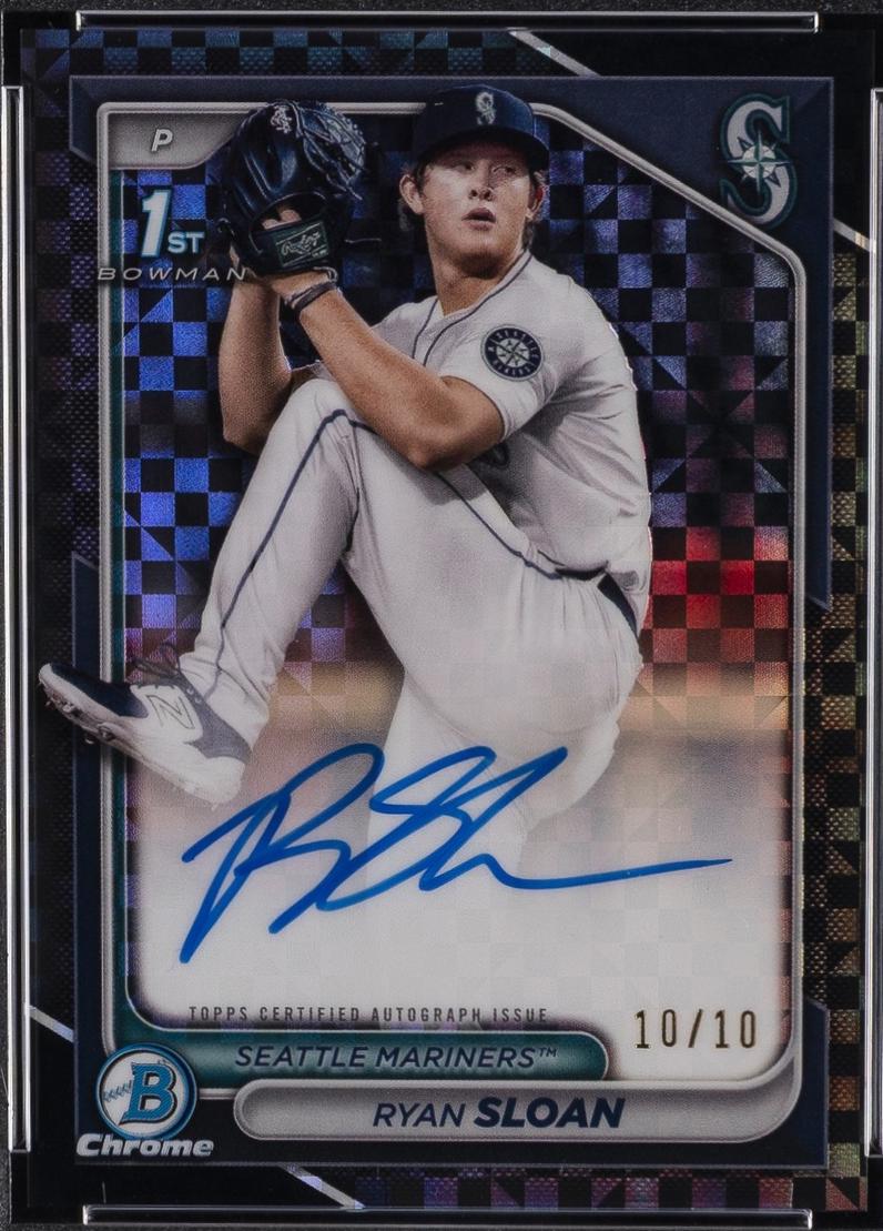 Ryan Sloan [X-fractor Black] #CPA-RS